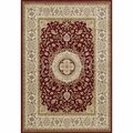 Decoracion 5 x 7 ft. Layla Oriental Rug Red DE3025751